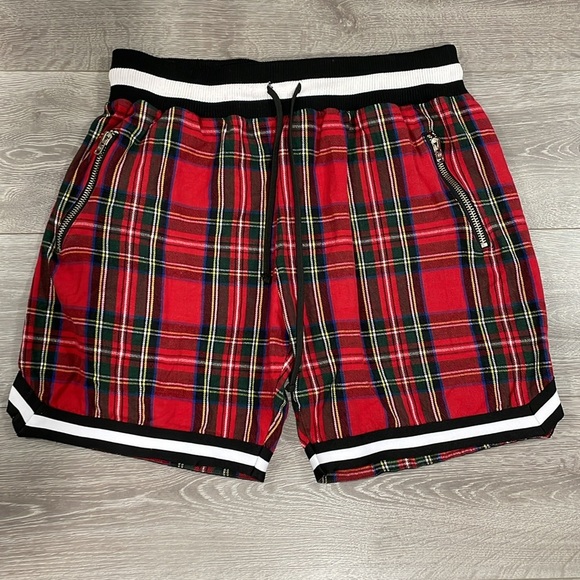 MNML Plaid Basketball Shorts XL - Picture 7 of 13